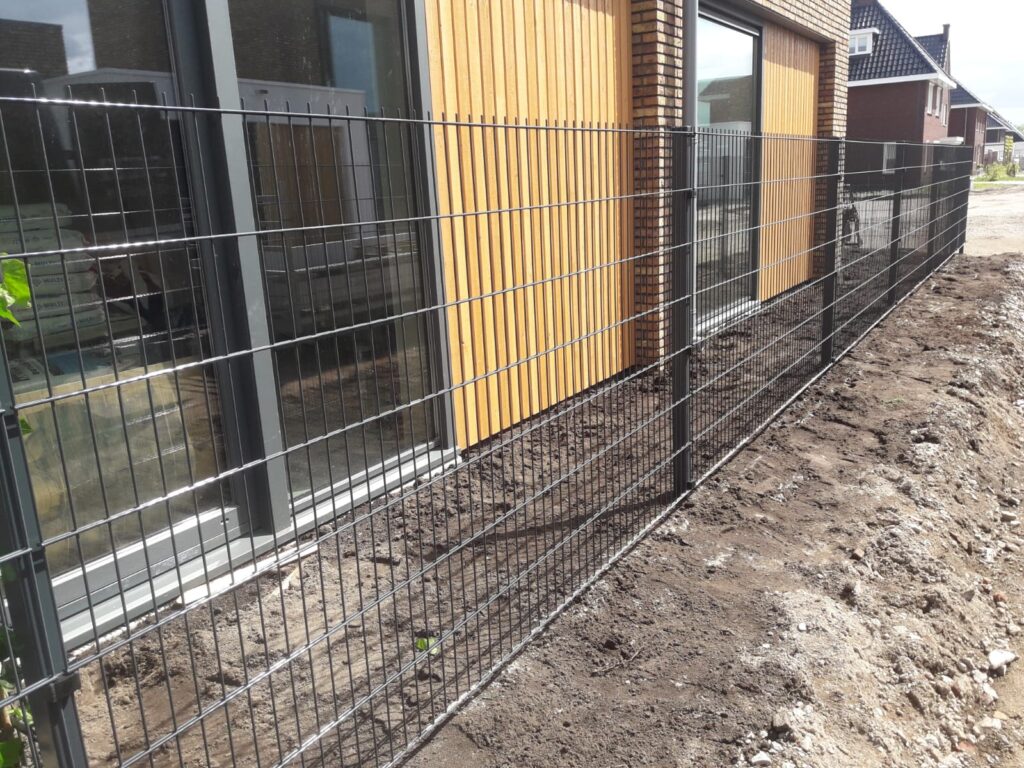 Dubbelstaafmat hekwerk Project Hasselt