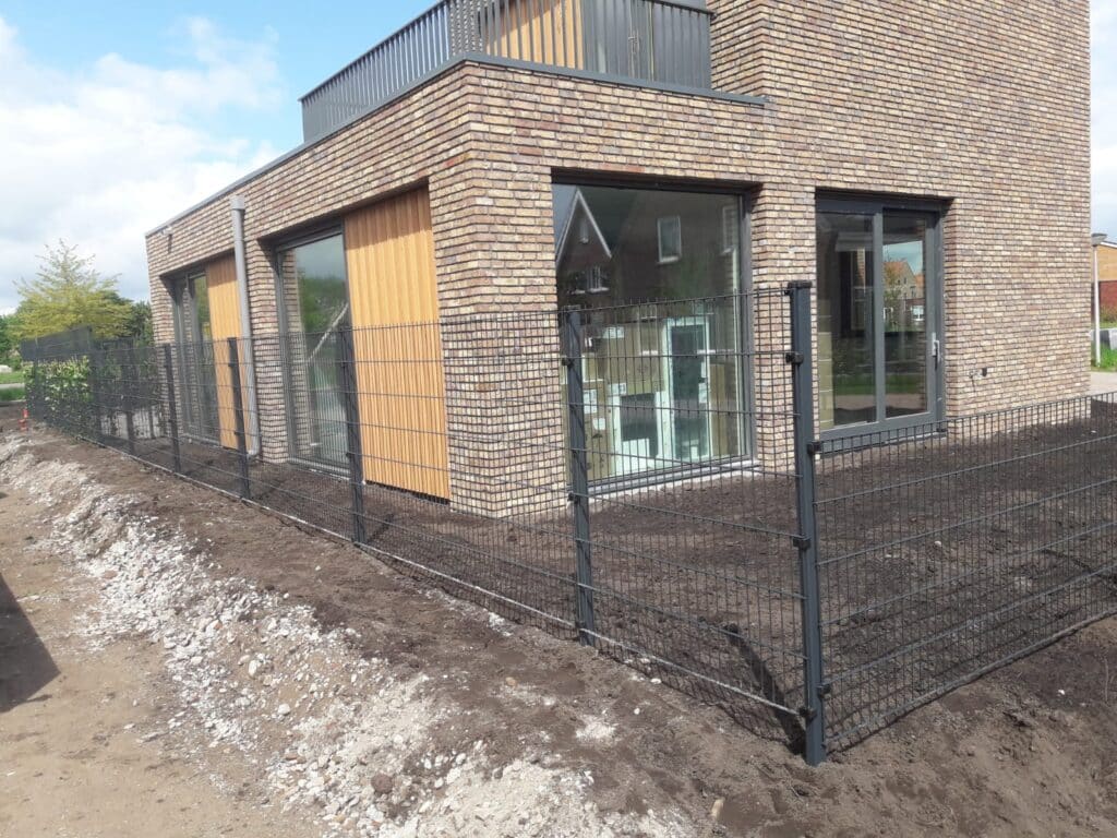 Dubbelstaafmat hekwerk Project Hasselt