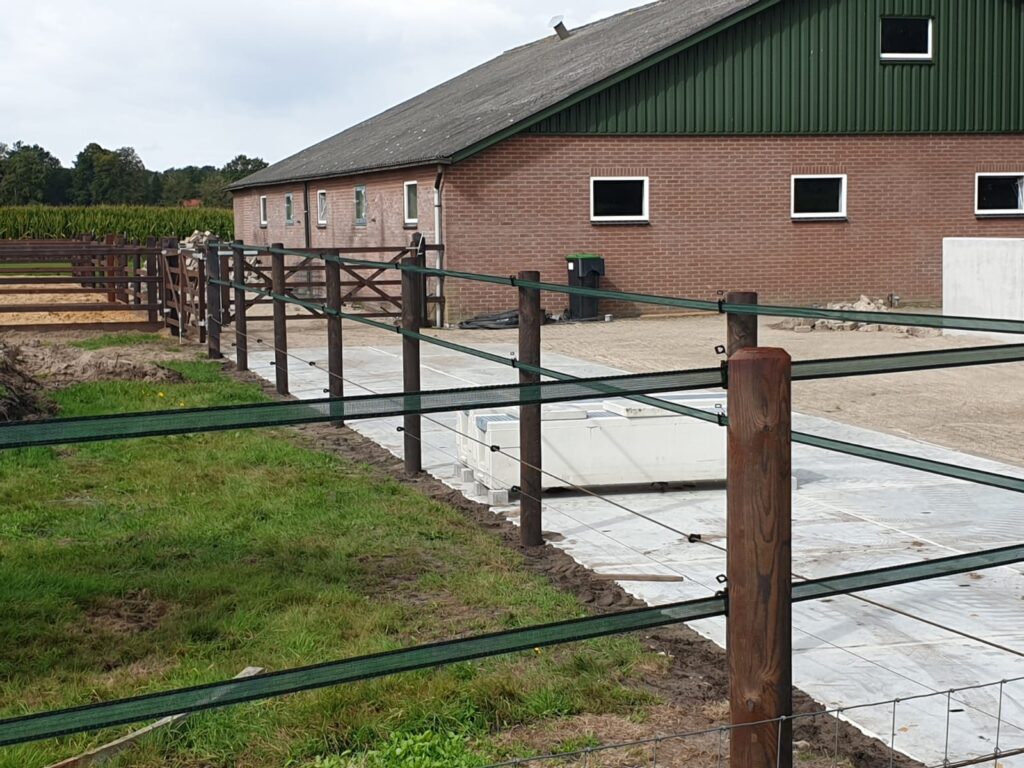 Doorsteek omheining Project speuld
