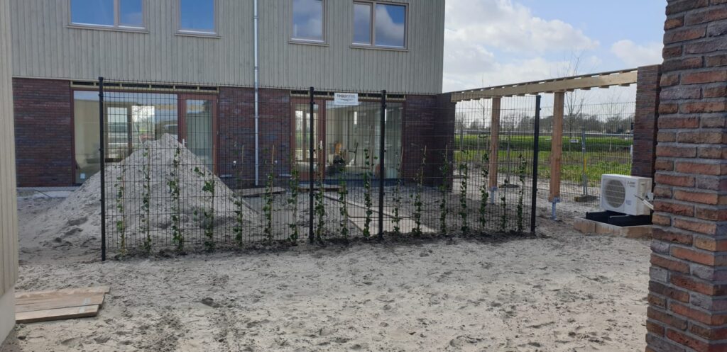 Dubbelstaafmat hekwerk Project Hasselt