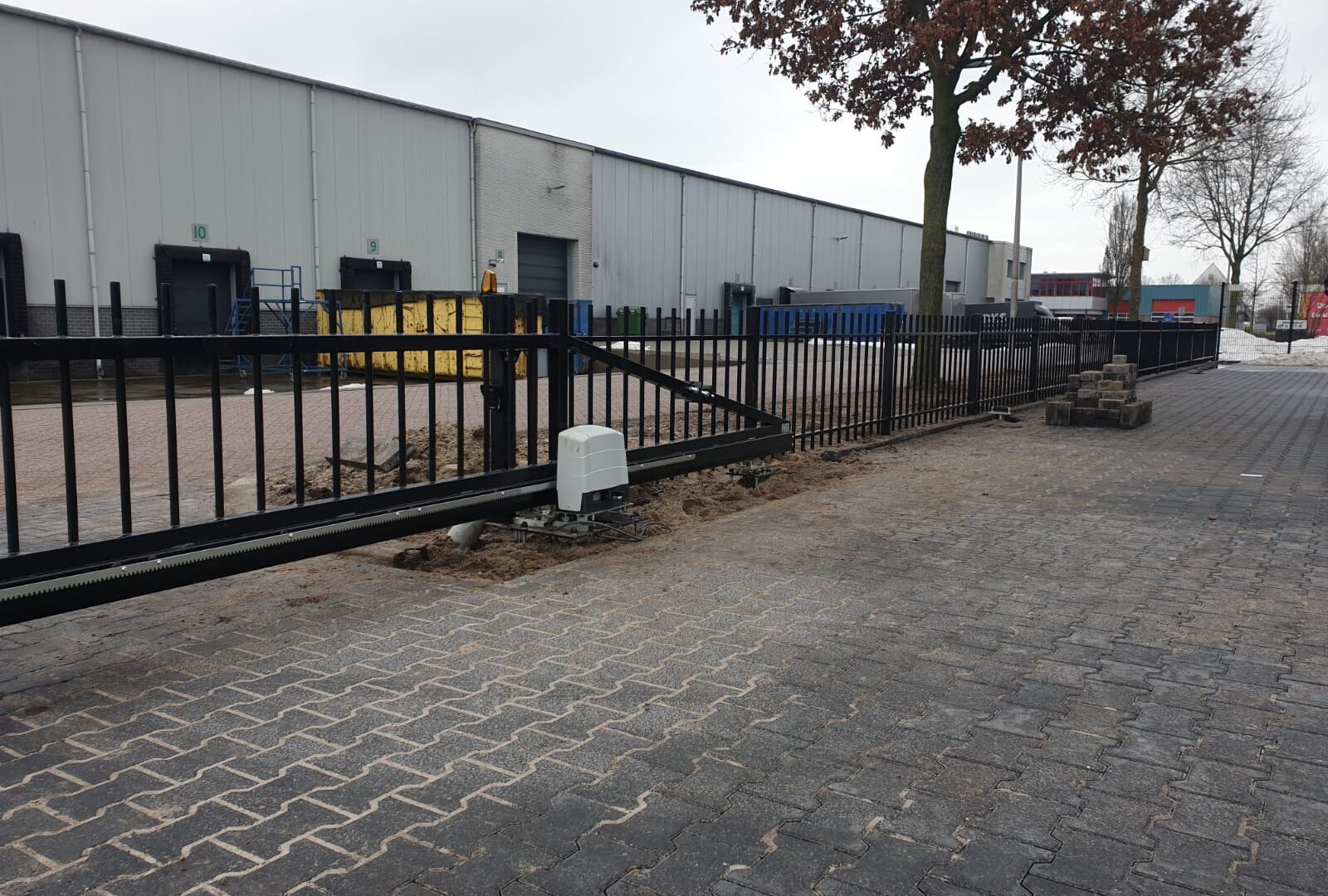 Spijlenhekwerk, schuifpoort en DSM hekwerk Project staphorst