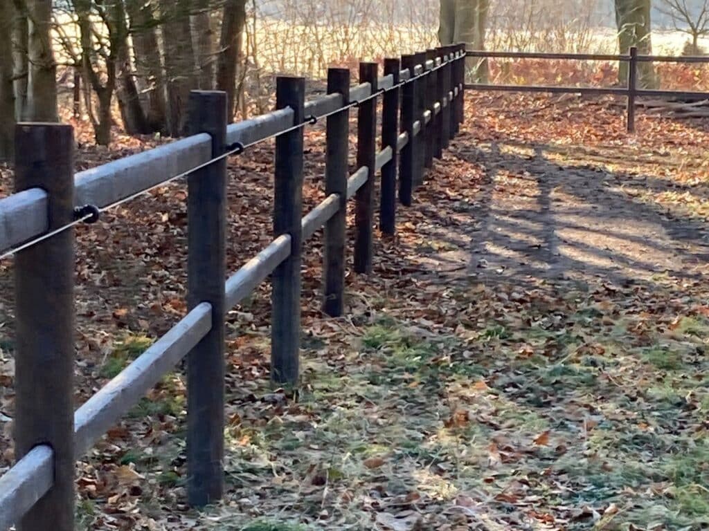 Doorsteek omheining Project vaassen
