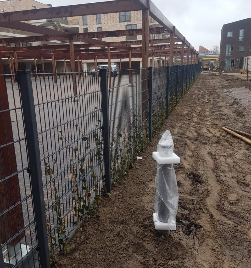 Dubbelstaafmat hekwerk Project zutphen