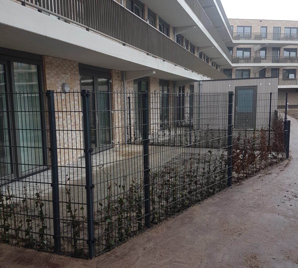 Dubbelstaafmat hekwerk Project zutphen