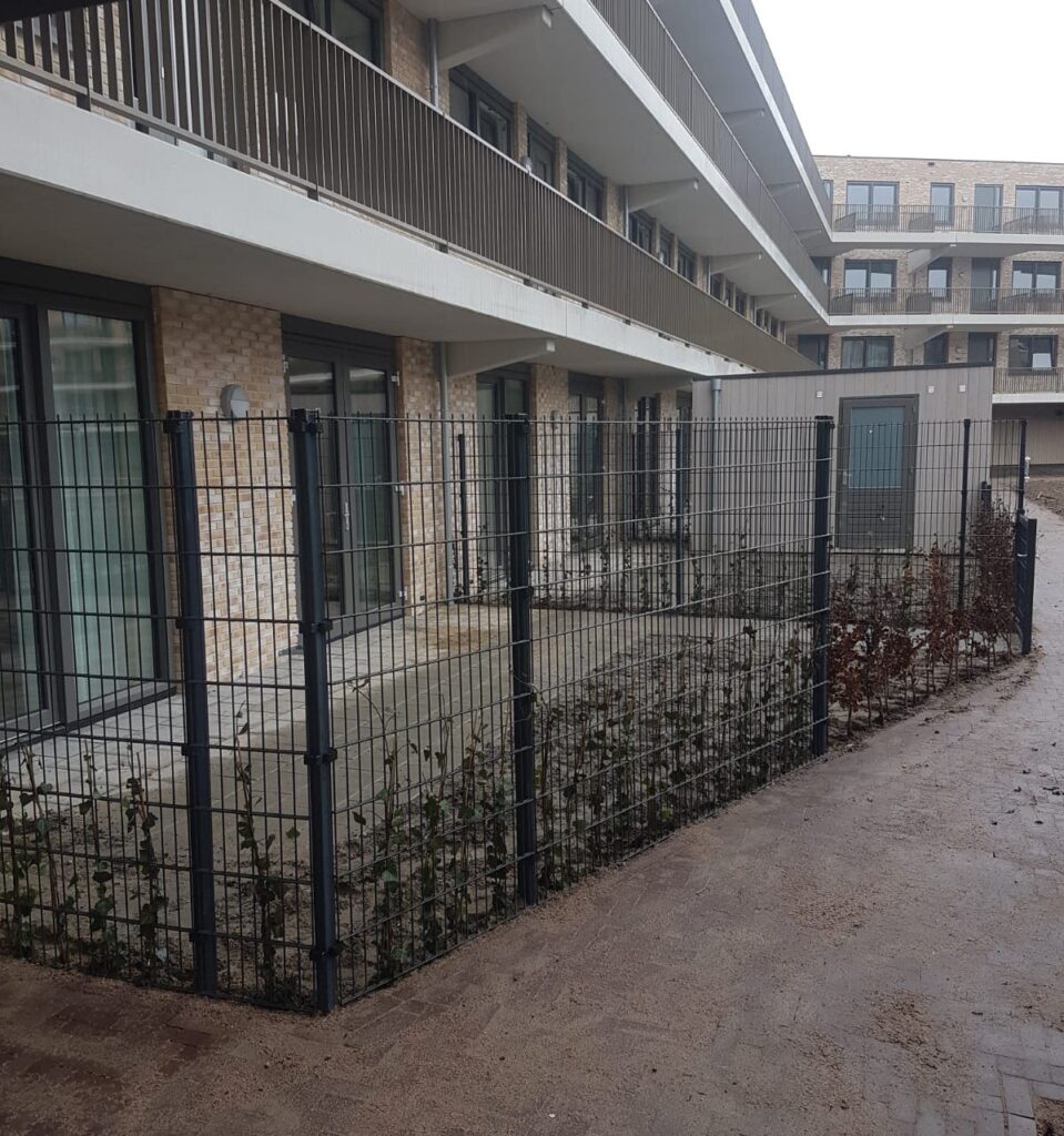 Dubbelstaafmat hekwerk Project zutphen