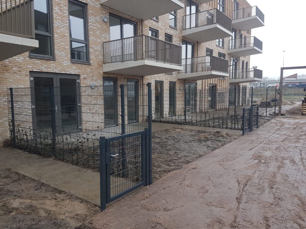 Dubbelstaafmat hekwerk Project zutphen