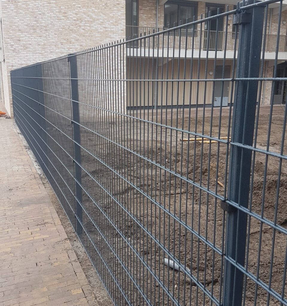 Dubbelstaafmat hekwerk Project zutphen